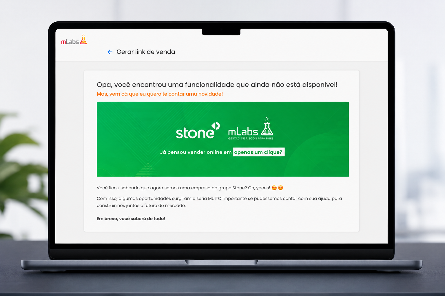 Link de Pagamento no Inbox